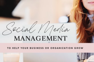 be your social media manager