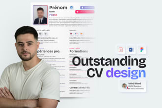 create, design and rewrite a professional resume
