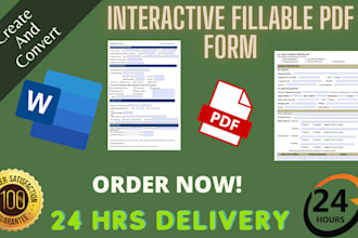 design custom fillable pdf form