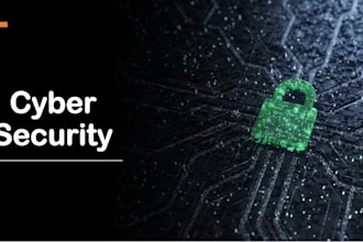 design a cyber security ,IT ,pitch deck presentation slides