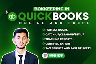 clean up and catch up quickbooks or xero books