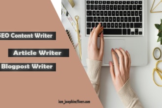 be your SEO content writer, article writer, and blog post writer