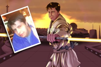 draw you as a star wars character