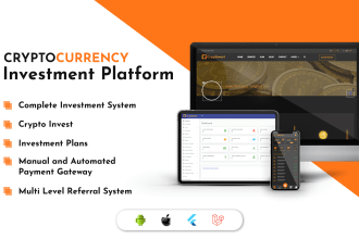 crypto investment platform app and website