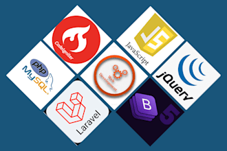write customs scripts for you with php, laravel, and codeigniter