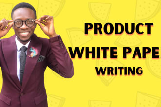 write a persuasive service, product or brand white paper