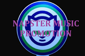 provide organic napster music promotion effectively
