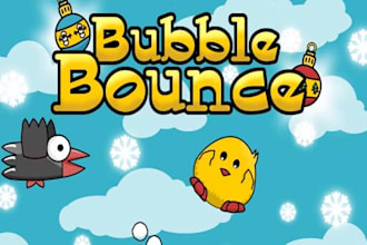 develop bubble bounce game app ready to publish