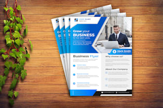design business flyer, marketing flyer, product flyer, and travel flyer for you