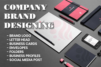 design business card, letterhead, invoice, stationery and corporate identity