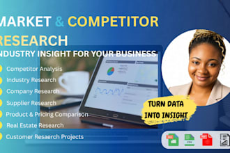 research your industry and organize competitor data