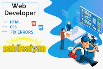 fix javascript, angularjs,reactjs, nodejs and html, css