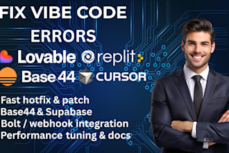 fix bugs in your ai, replit or lovable app