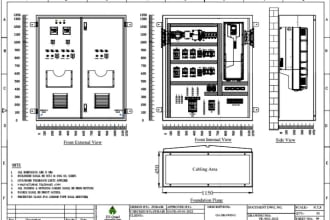 make a electrical drawings according to client requirements