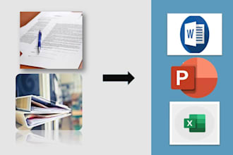 provide exceptional service on microsoft powerpoint, excel