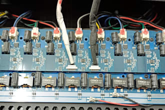 design a complete led driver with dmx dali analog wifi interface