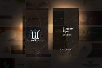 design your business card and visiting card