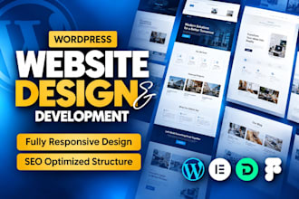 do modern wordpress website development, redesign wordpress website