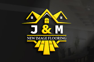 do real estate, construction, property, mortgage, realtor logo in 24hr