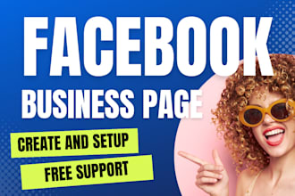 create and set up professional facebook business page