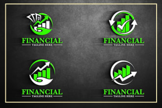 do modern credit repair accounting consulting logo design