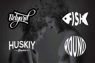 create logo graphic artist word art typography and hand lettering  design