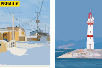 draw colorful vector art from photo