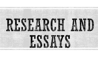 do counseling essays, summary and research
