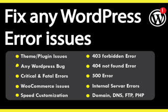 fix bug, 403 forbidden, 404, 500 error