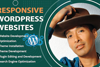 create a wordpress elementor ecommerce website and landing pages