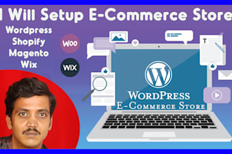 setup e commerce store in wordpress