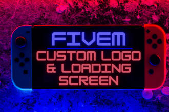 do roleplay loading screen or UI development for fivem server