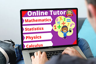 teach you math and statistics