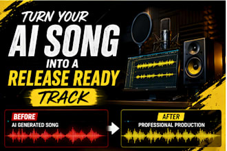 optimize and recreate your ai generated song professionally