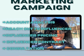 create an influencer marketing campaign for you