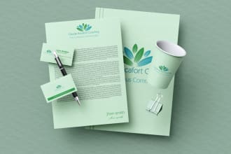 do stunning business card letterhead and stationery items