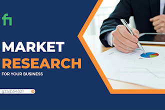 do professional market research and marketing plan