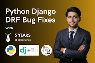 fix django or django rest framework bugs and errors