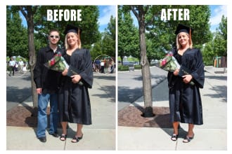 do remove object people in photoshop