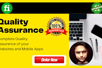 test your website or mobile apps functionality usability