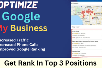 optimize google my business gmb ranking for local SEO strategy