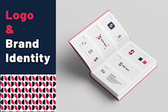 do a minimalist logo with the brand guide for your business