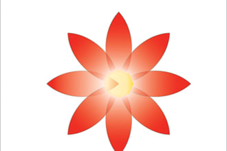 do beautiful flower logo design