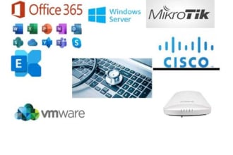 confgiure, office365, cpanel admin, vmware, cisco, kaspersky