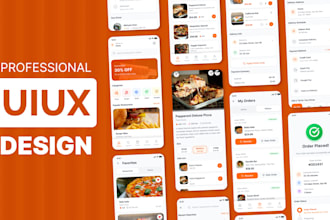 design mobile app UI UX, web app UI UX and saas dashboard in figma