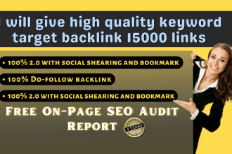 give high quality keyword target backlinks