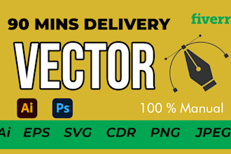 recreate, redo, and vectorize your logo in just 2 hours