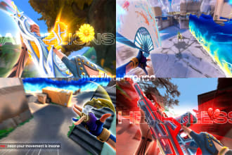 design the best valorant montage thumbnail
