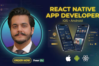 build your ios and android mobile app using react native or flutter