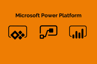 develop powerapps power automate flows, bi reports